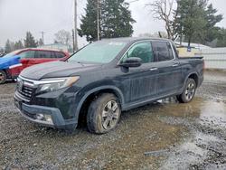 Salvage trucks for sale at Spanaway, WA auction: 2017 Honda Ridgeline RTL