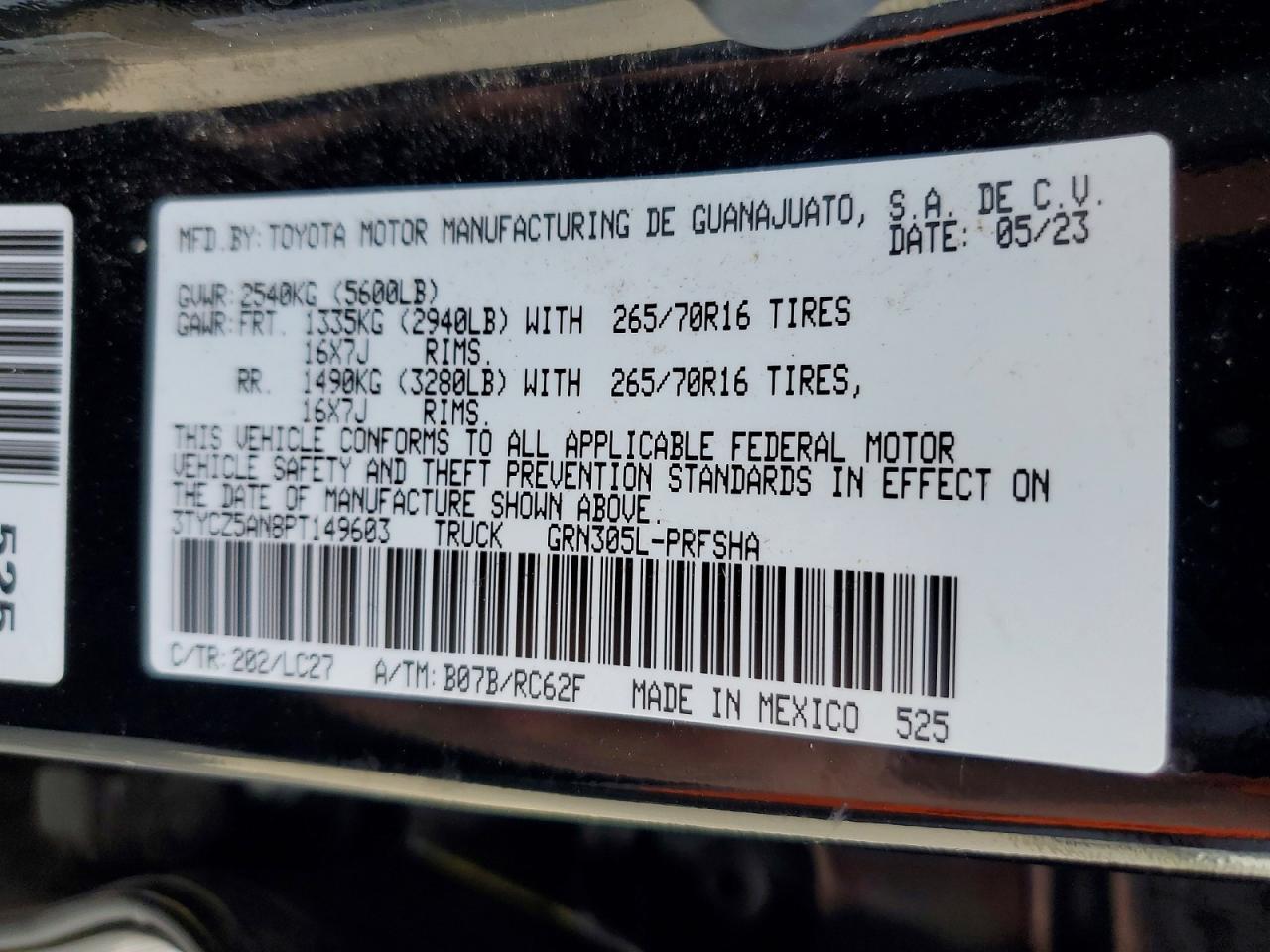 2023 Toyota Tacoma TRD OFF-Road