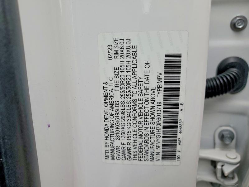 2023 Honda Pilot Touring