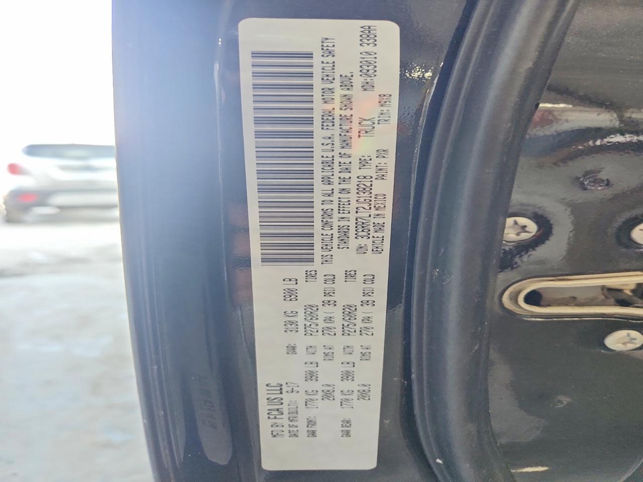 2018 Dodge RAM 1500 SLT