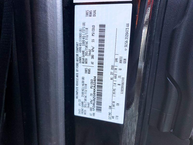 2022 Ford Transit BOX Truck
