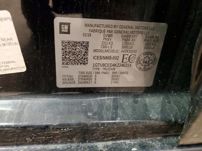 2019 GMC Sierra K1500 Elevation