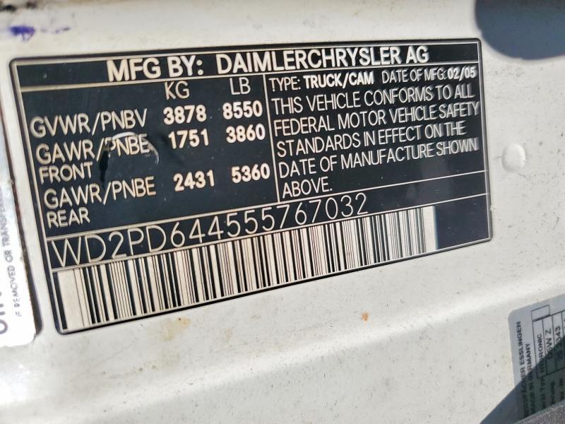 2005 Sprinter 2500 Delivery van
