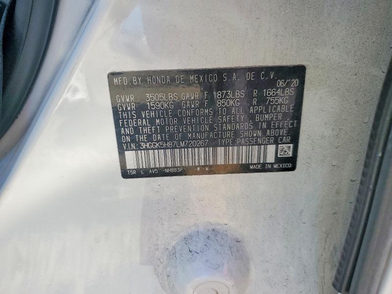 2020 Honda Fit ex