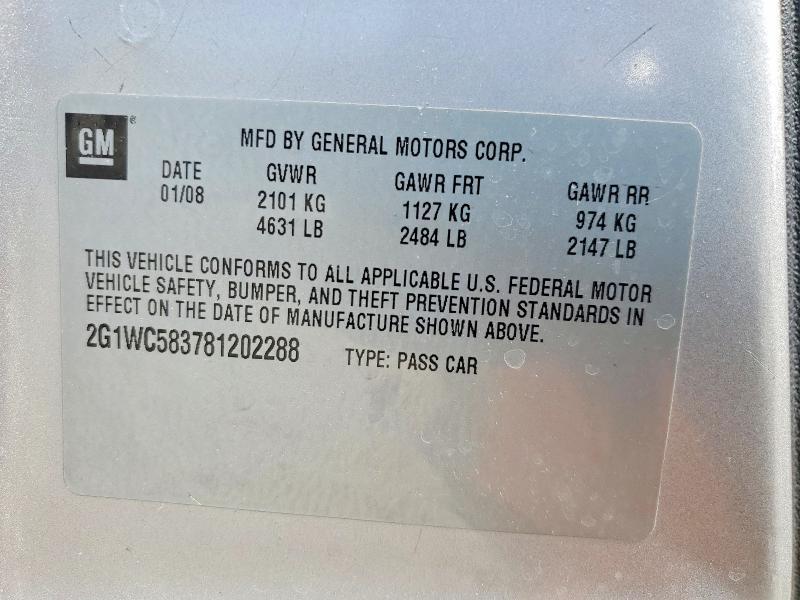 2008 Chevrolet Impala lt