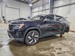 Volkswagen salvage cars for sale: 2024 Volkswagen Atlas Cross Sport se