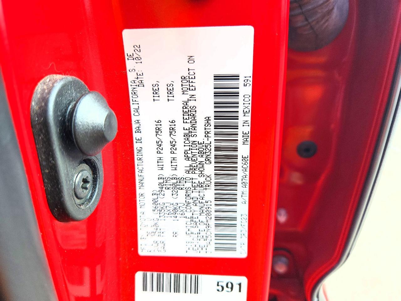 2023 Toyota Tacoma SR5 V6