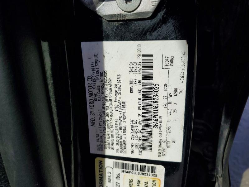 2018 Ford Fusion se Hybrid