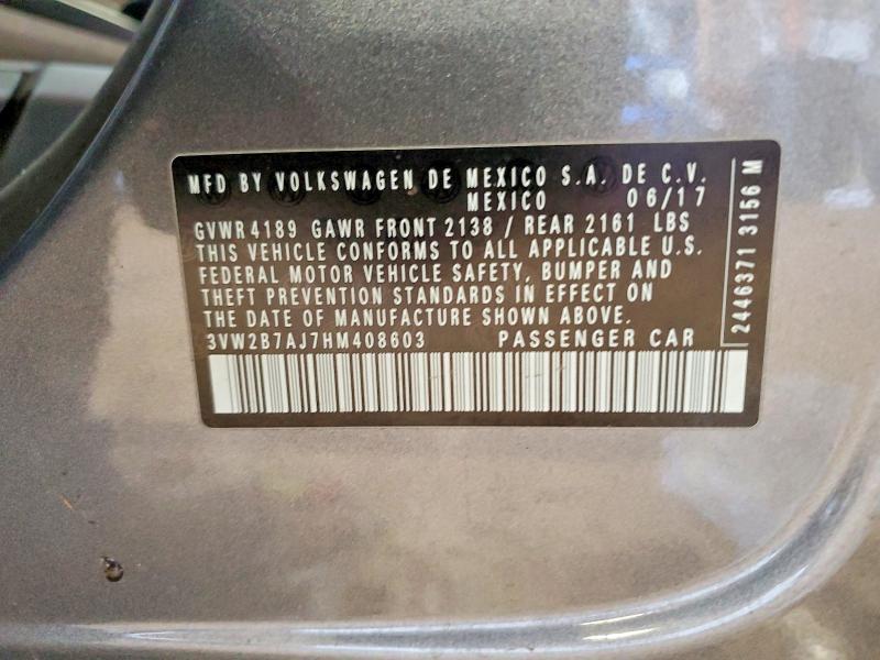 2017 Volkswagen Jetta s