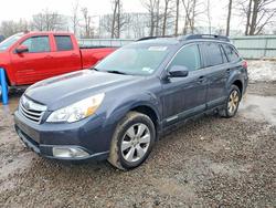 Salvage cars for sale from Copart Central Square, NY: 2012 Subaru Outback 2.5i Premium