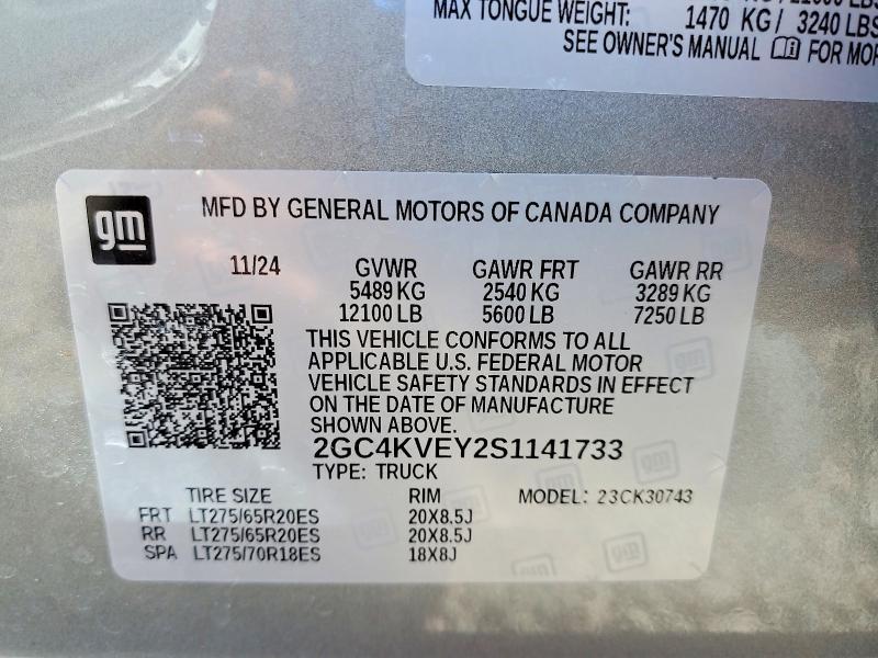 2025 Chevrolet Silverado K3500 High Country