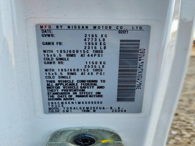 2021 Nissan Nv200 Delivery van