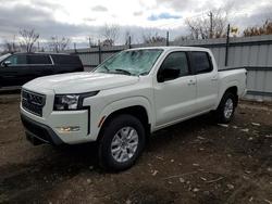 Salvage trucks for sale at Chicago Heights, IL auction: 2022 Nissan Frontier SV