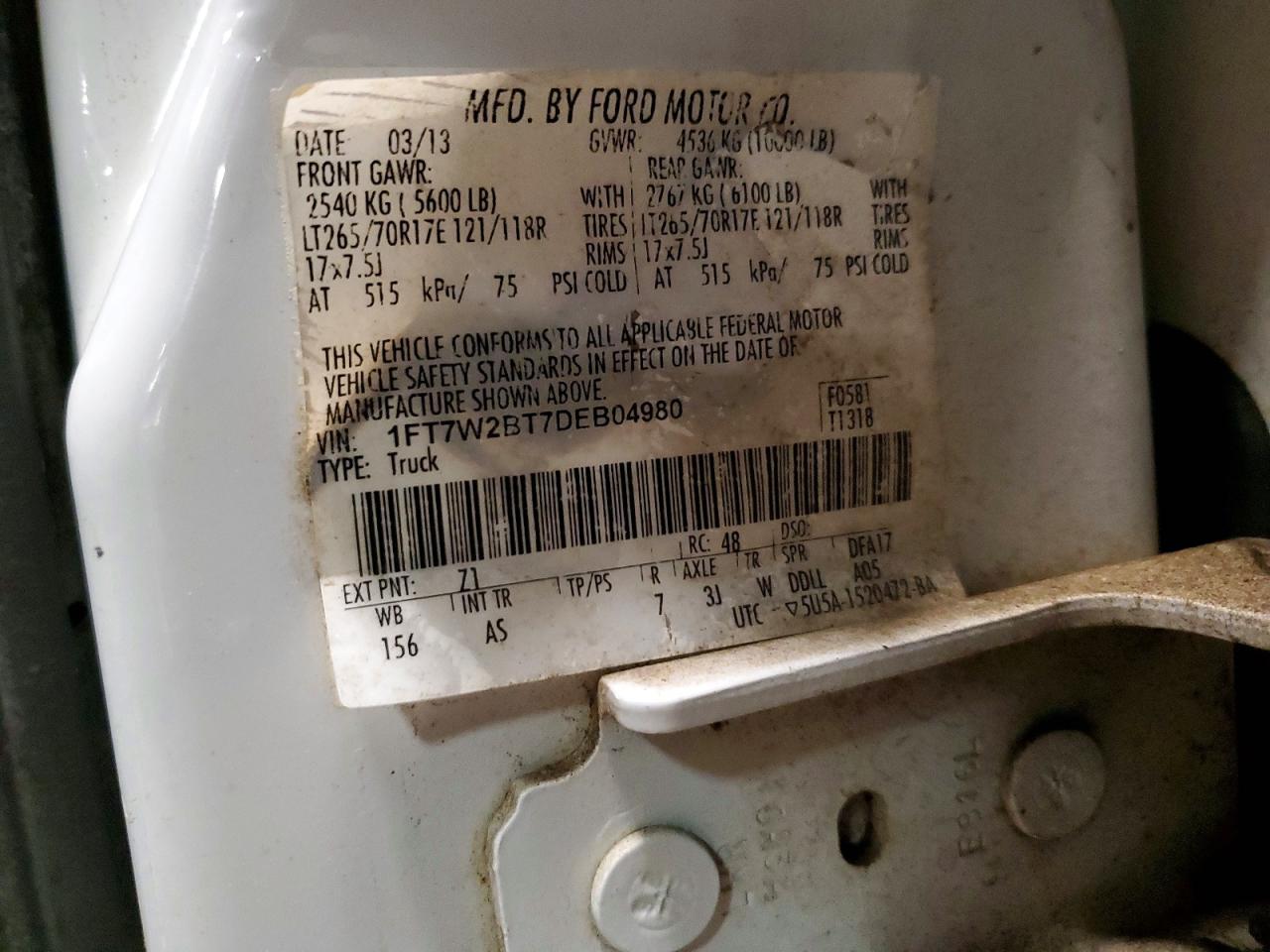 2013 Ford F250 Super Duty