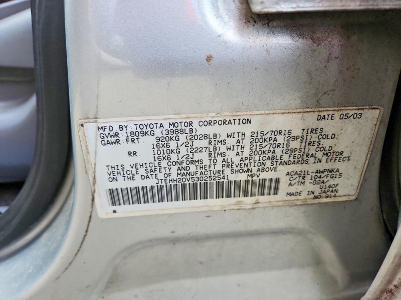 2003 Toyota Rav4 Base