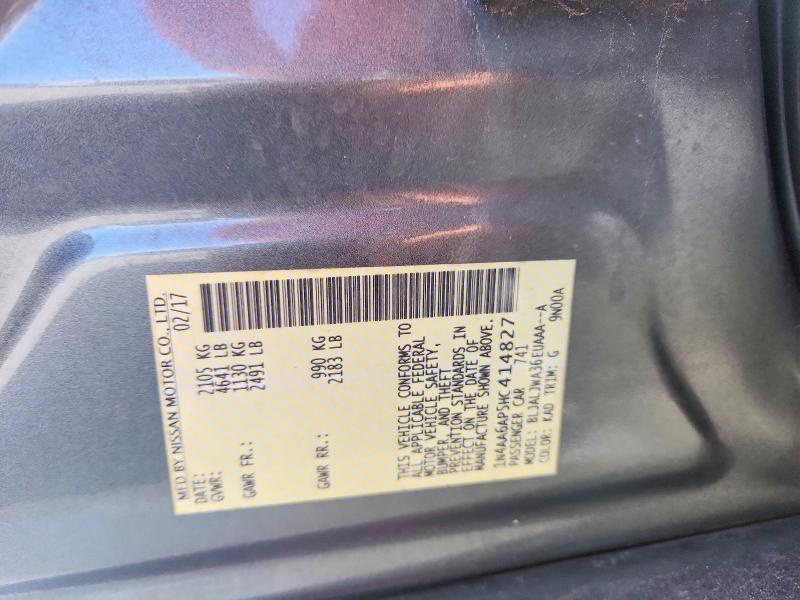 2017 Nissan Maxima 3.5 sv