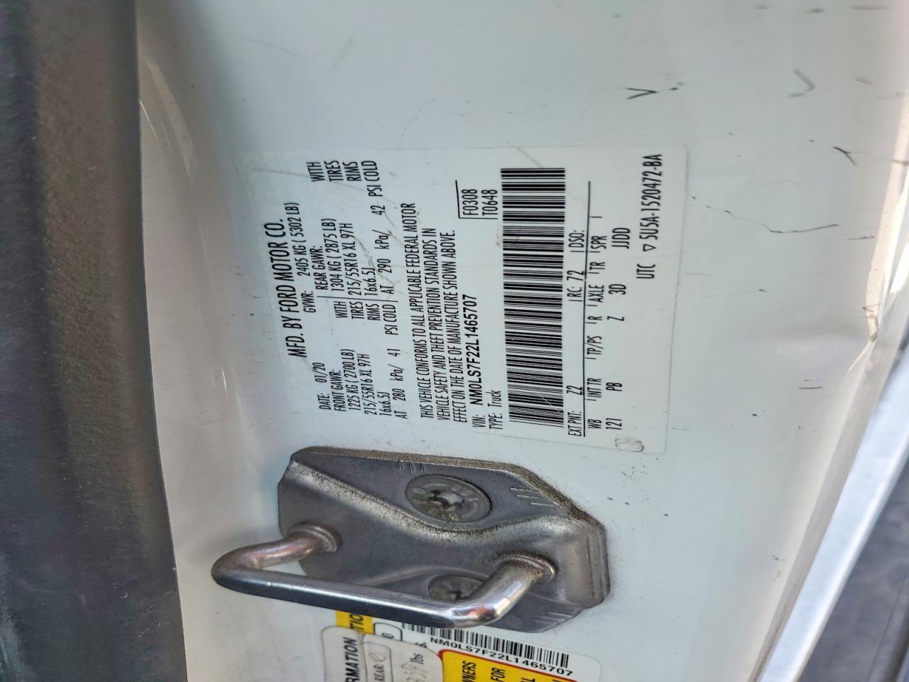2020 Ford Transit Connect xlt