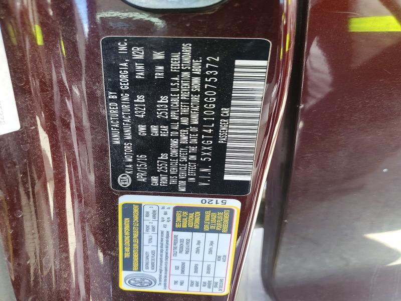 2016 KIA Optima lx Turbo