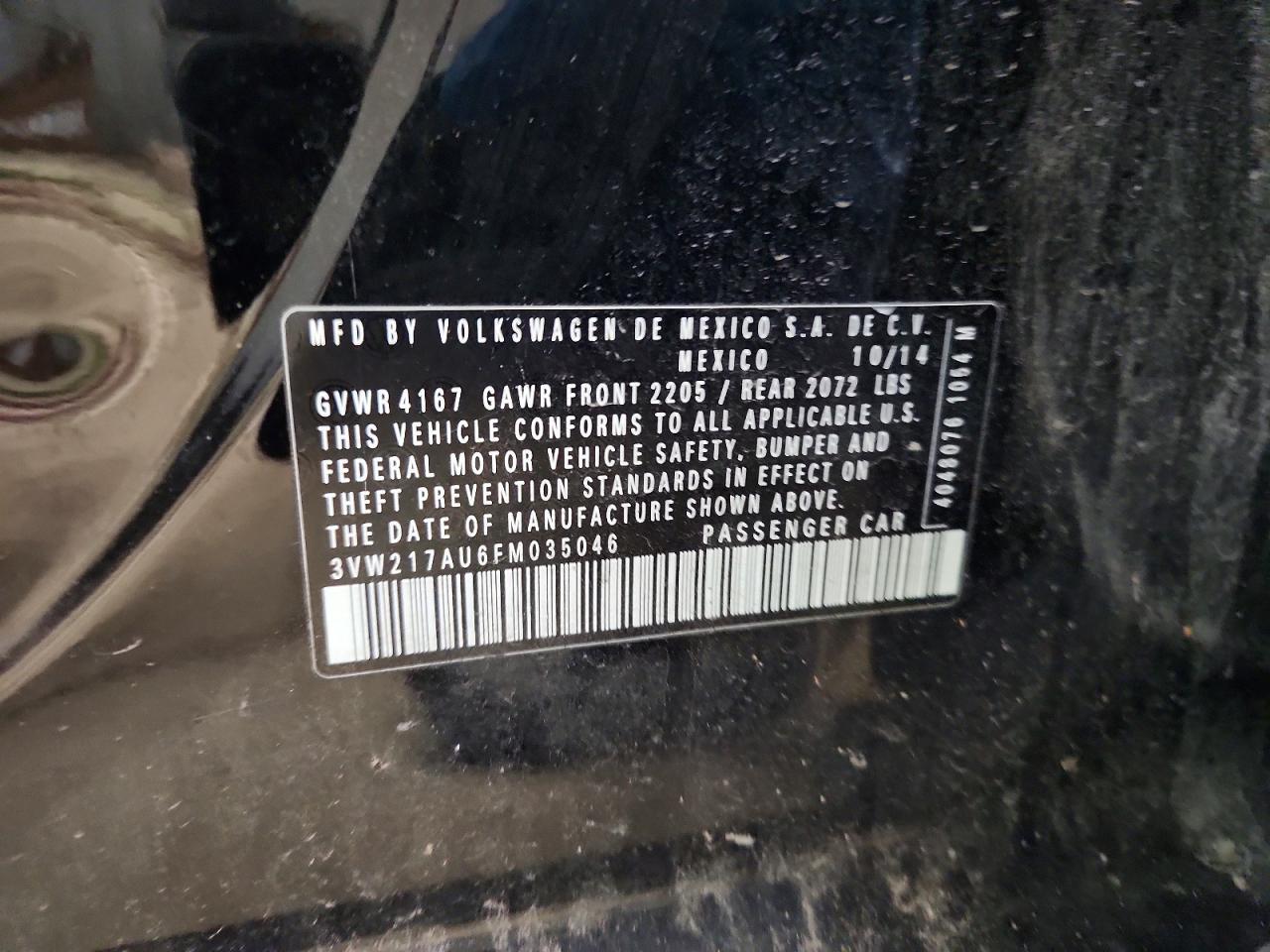 2015 Volkswagen Golf