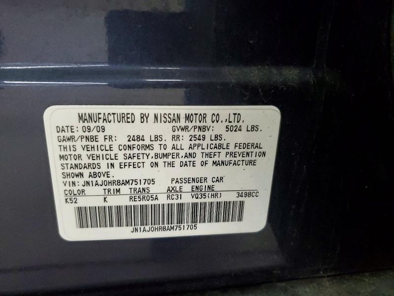 2010 Infiniti Ex35 Base
