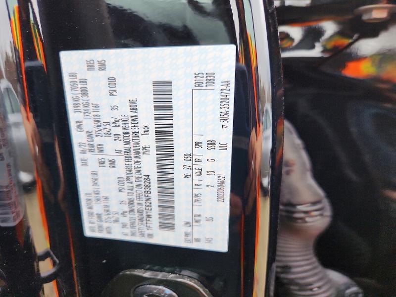 2022 Ford F150 Supercrew