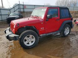 Jeep salvage cars for sale: 2007 Jeep Wrangler x