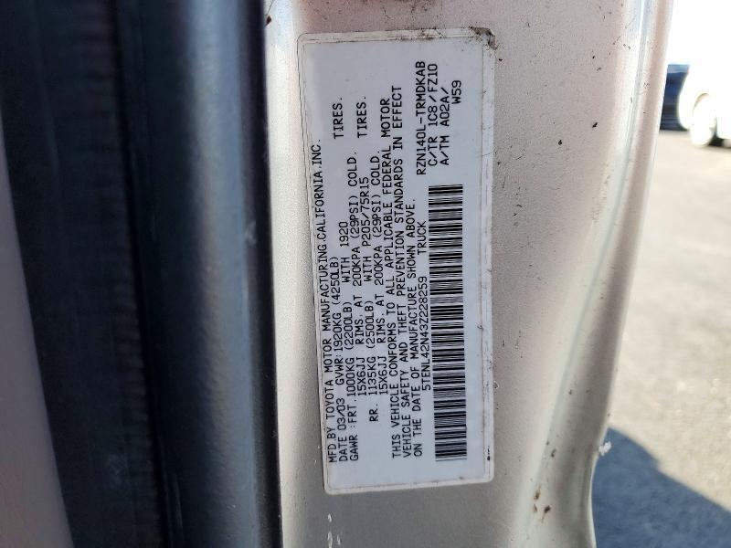 2003 Toyota Tacoma Base