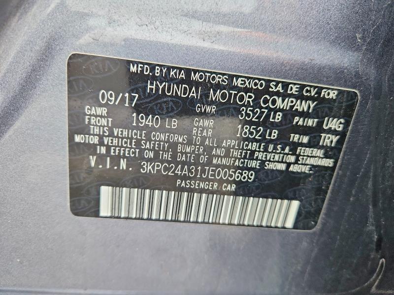 2018 Hyundai Accent se