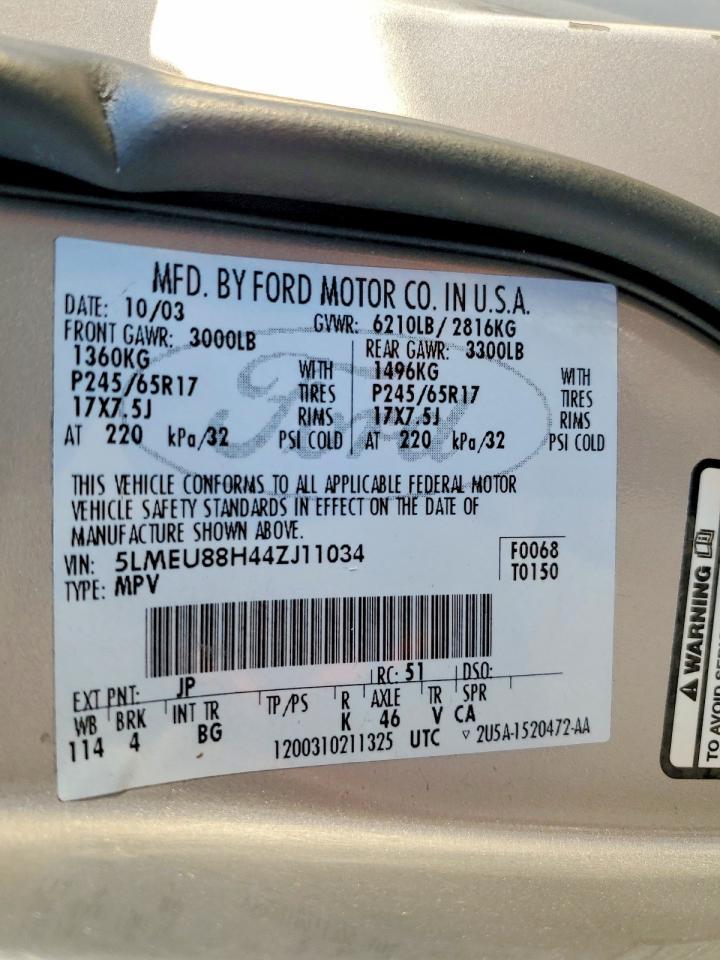 2004 Lincoln Aviator