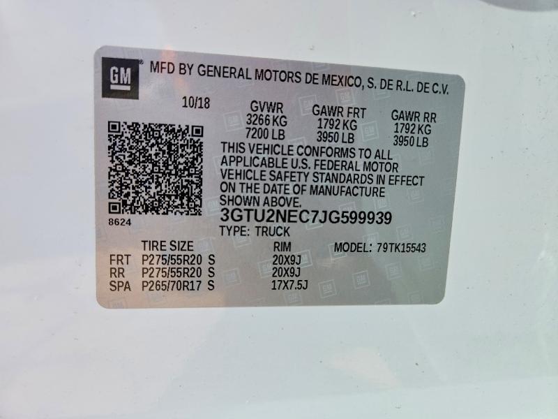 2018 GMC Sierra K1500 slt