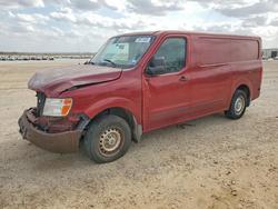 Salvage trucks for sale at San Antonio, TX auction: 2016 Niss AN NV 1500 Delivery Van