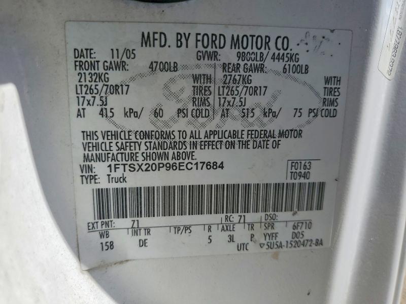 2006 Ford F250 Super Duty Utility / Service Truck