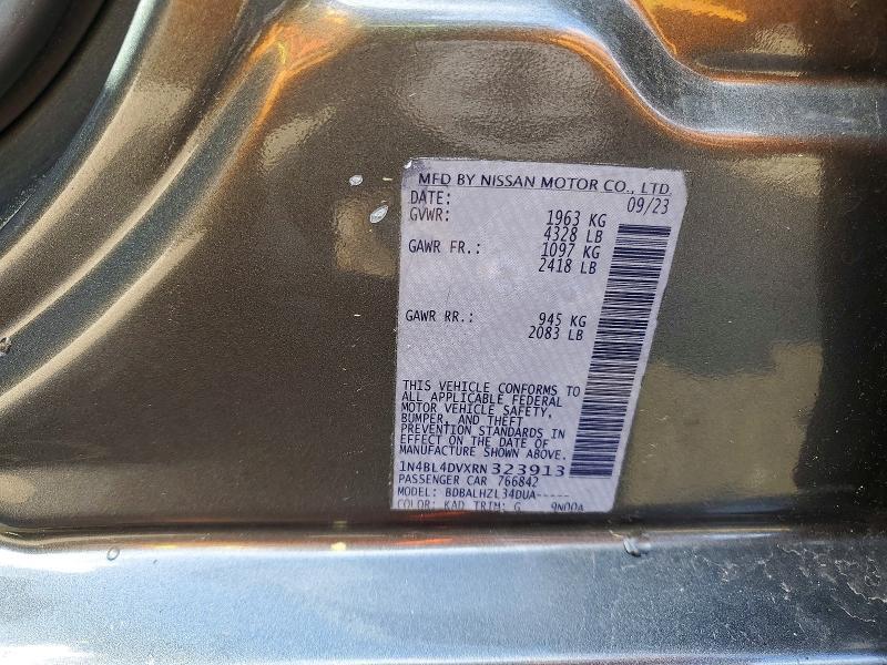 2024 Nissan Altima 2.5 sv