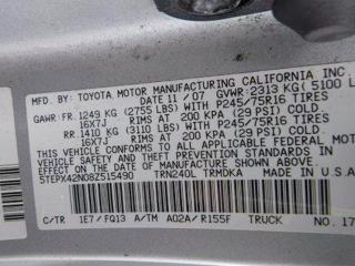 2008 Toyota Tacoma Base