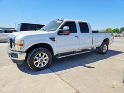Salvage trucks for sale at Grand Prairie, TX auction: 2010 Ford F350 Super Duty