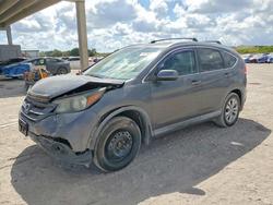 Honda salvage cars for sale: 2012 Honda Cr-v exl