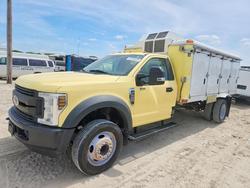Ford F550 Super salvage cars for sale: 2019 Ford F550 Super Duty Utility / Service Truck