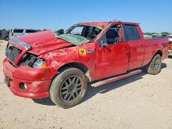 Salvage trucks for sale at San Antonio, TX auction: 2008 Ford F150 Supercrew