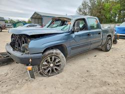 Salvage trucks for sale at Midway, FL auction: 2007 Chevrolet Silverado C1500 Classic Crew Cab