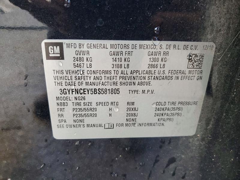 2011 Cadillac Srx Premium Collection