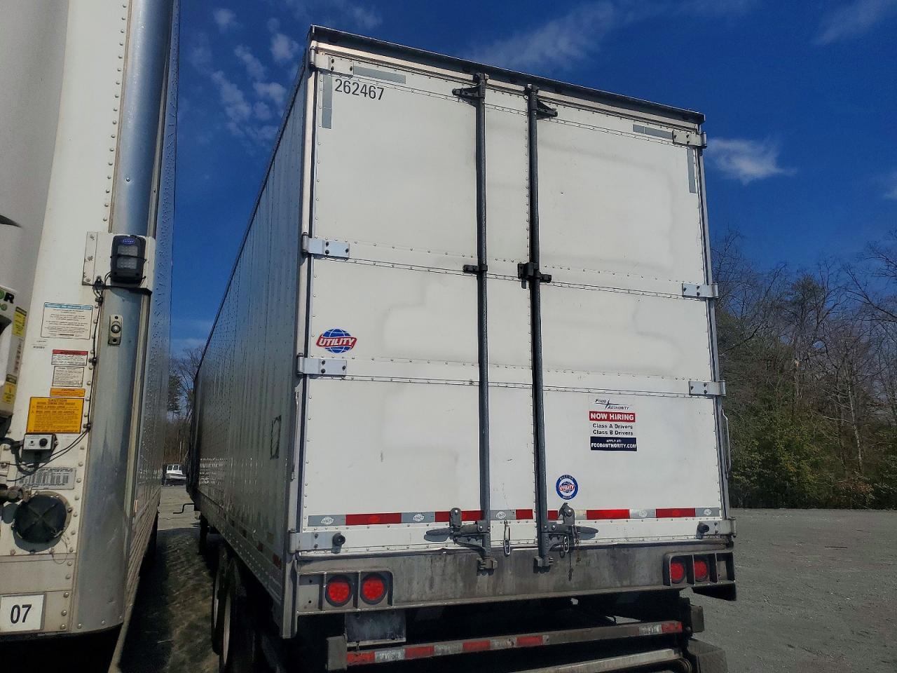 2021 Utility Refrigerated Van Trailer