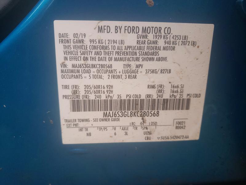 2019 Ford Ecosport se