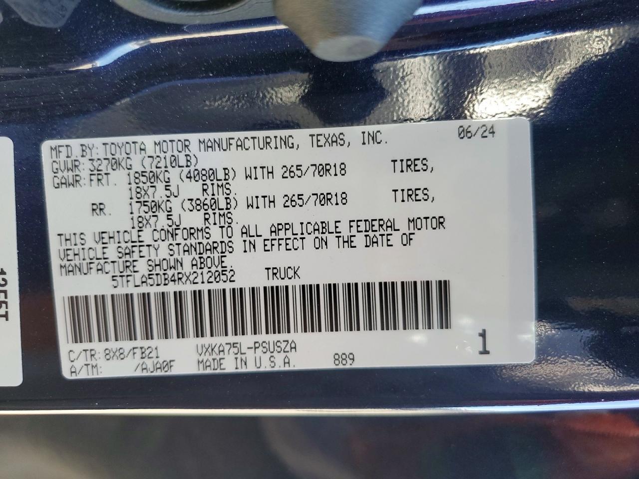 2024 Toyota Tundra