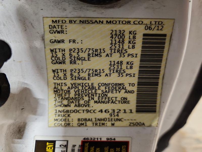 2012 Nissan Frontier s