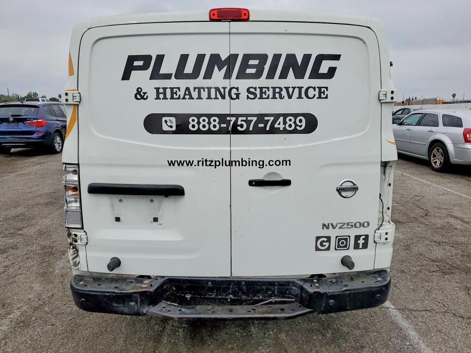 2020 Nissan NV 2500 Utility / Service Van