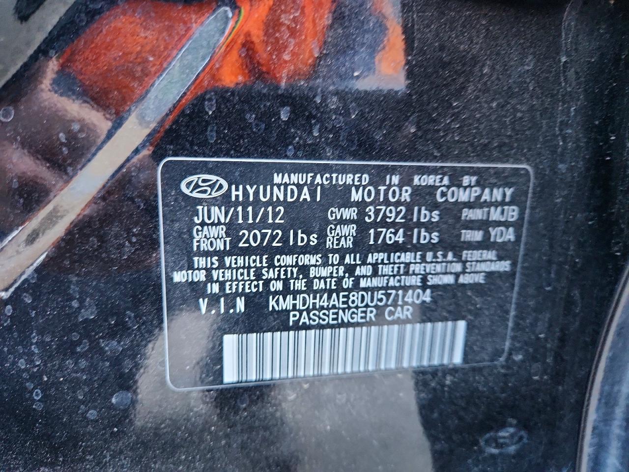 2013 Hyun Elantra