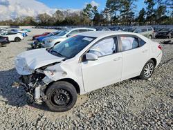 Salvage cars for sale from Copart Byron, GA: 2019 Toyota Corolla le