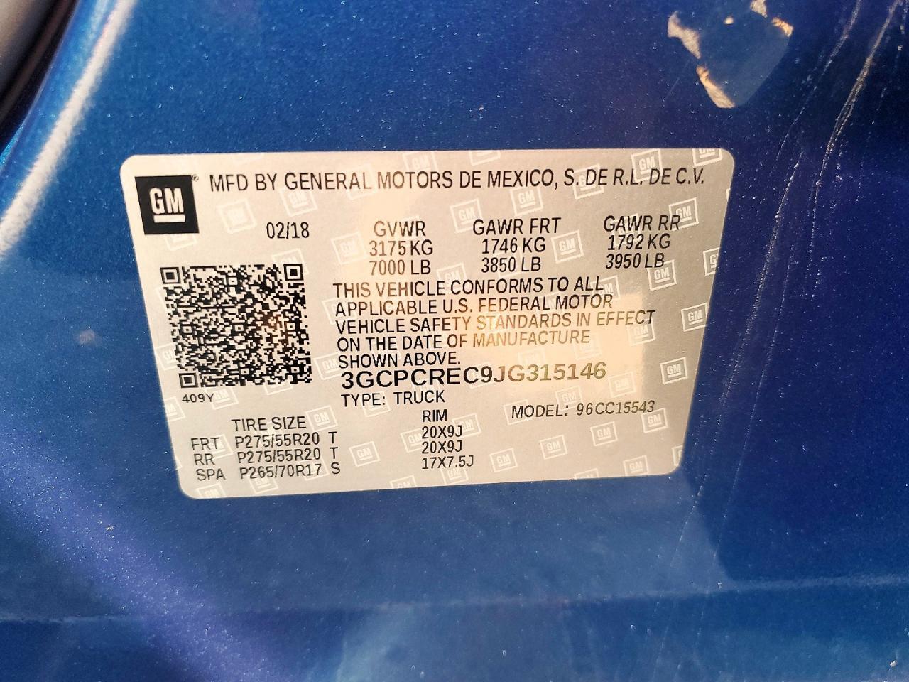 2018 Chevrolet Silverado C1500 LT