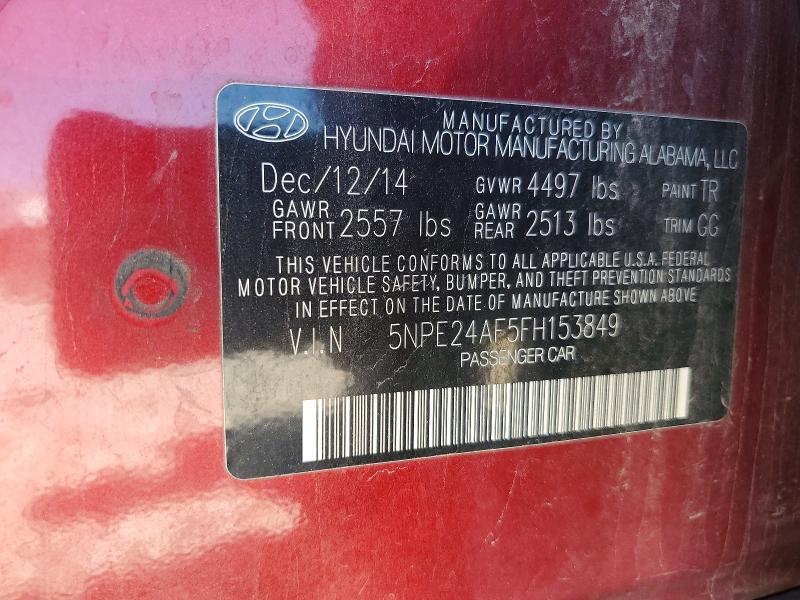 2015 Hyundai Sonata Base