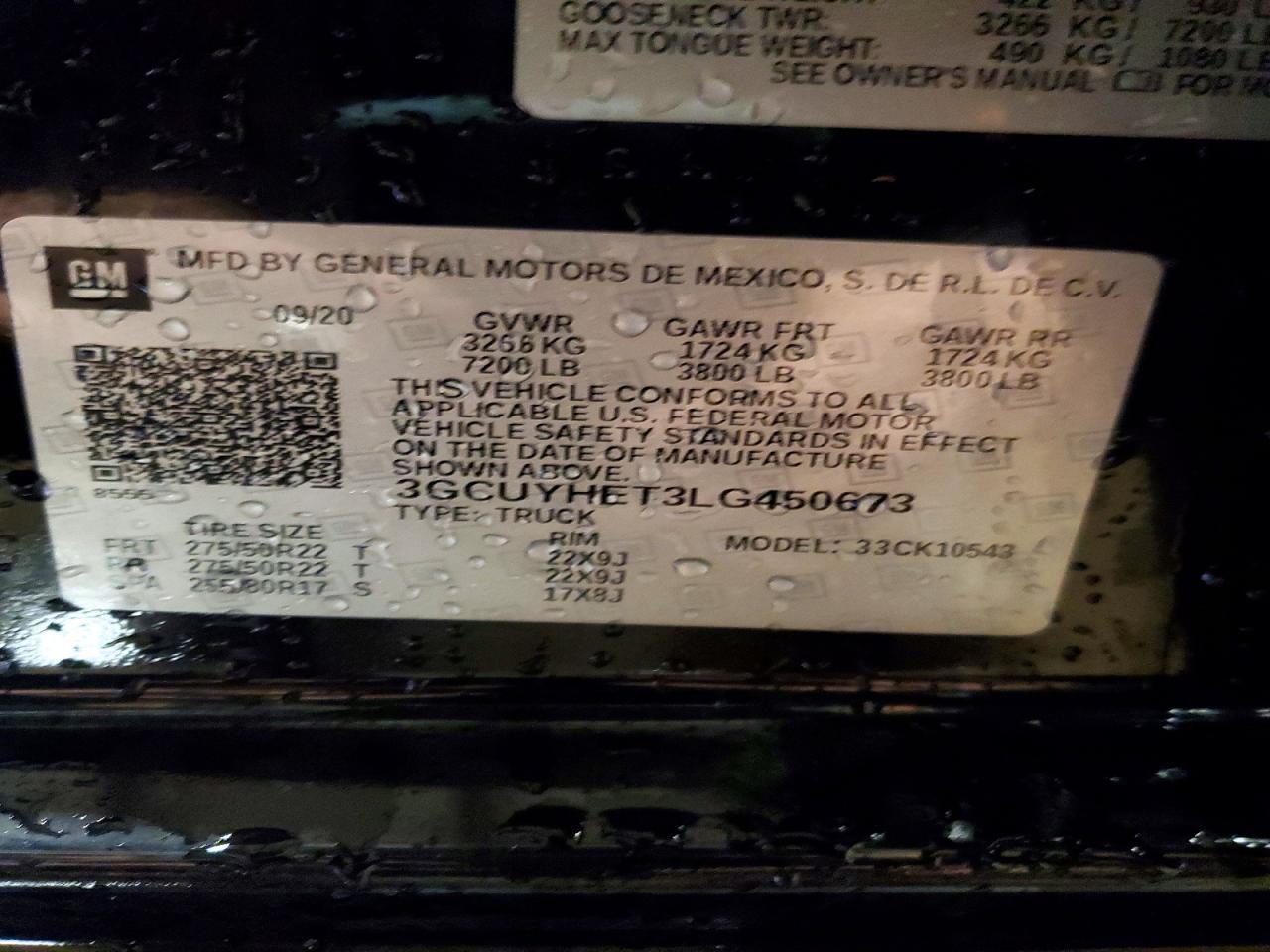 2020 Chevrolet Silverado K1500 High Country